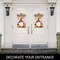 G128 Combo Pack Garden Flag Hanger 14IN & Garden Flag Trick or Treat Witch Hat Gnome with Broom 12x18IN Printed Double Sided Blockout Fabric